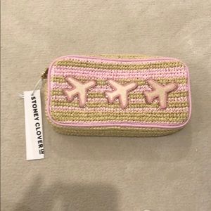 Stoney Clover wicker Pouch
